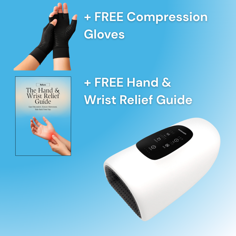 Reluvo™ Hand & Wrist Massager