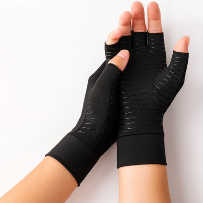 Hand compression sleeves